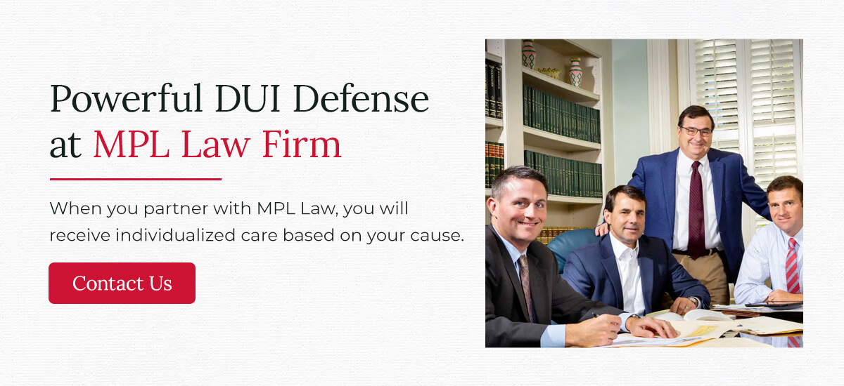 Powerful DUI Defense at MPL Law Firm 